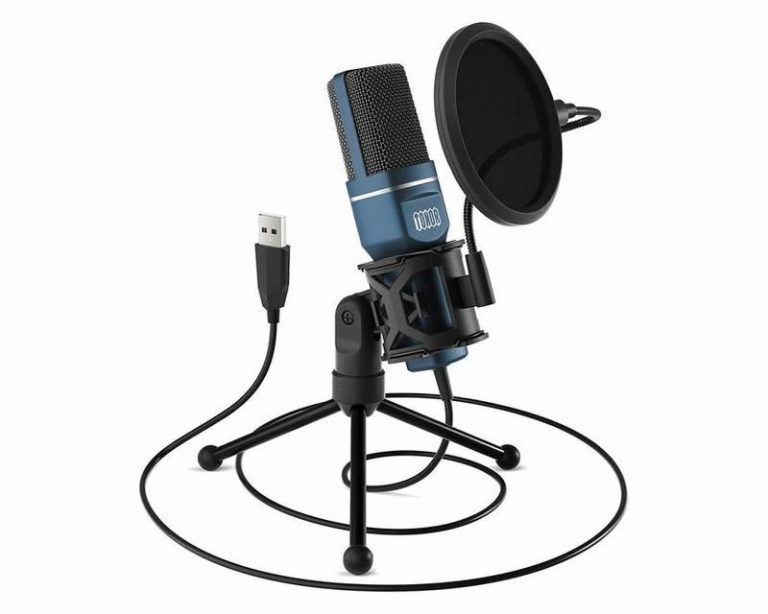 Tonor PC microphone USB computer condenser microphone gaming mics plug